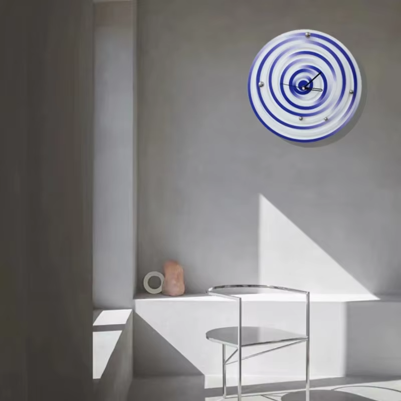 Interior Design Living Room And Kitchen - Klasyczne zegary ścienne do kuchni, koreański