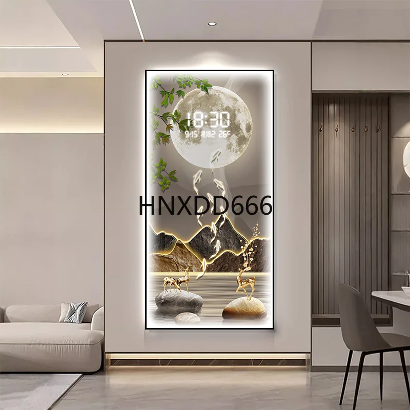 Interior Design Luxury Living Room - Model zasilany zasilaniem sieciowym z oświetleniem