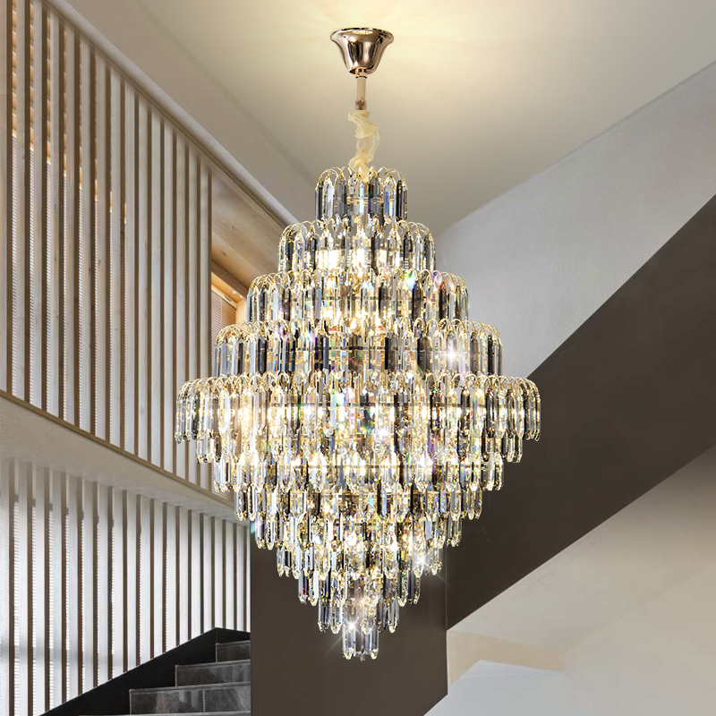 Interior Design Luxury Living Room - Żyrandol do lobby hotelowego w stylu