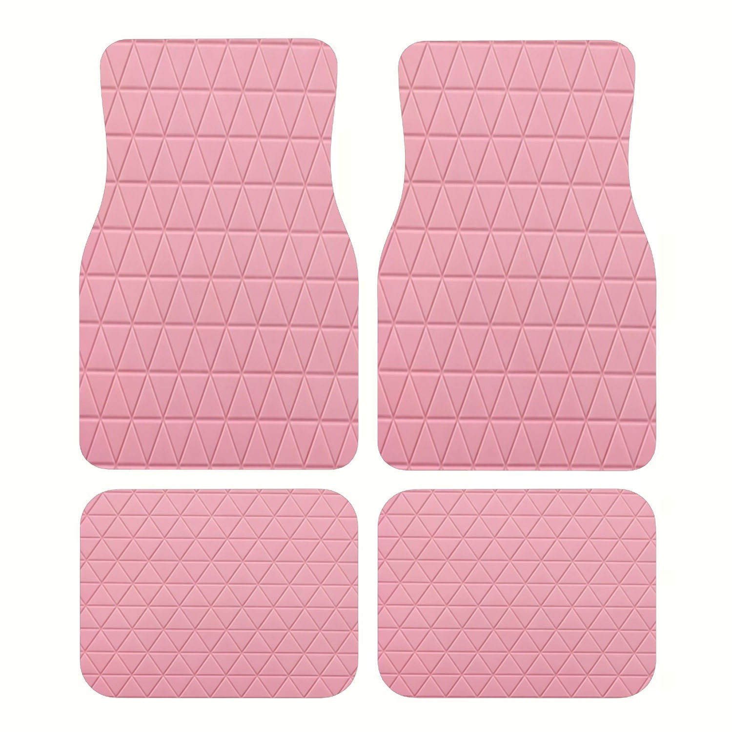 Interior Design Grid - Zestaw 4 dywaników samochodowych z miękkim,