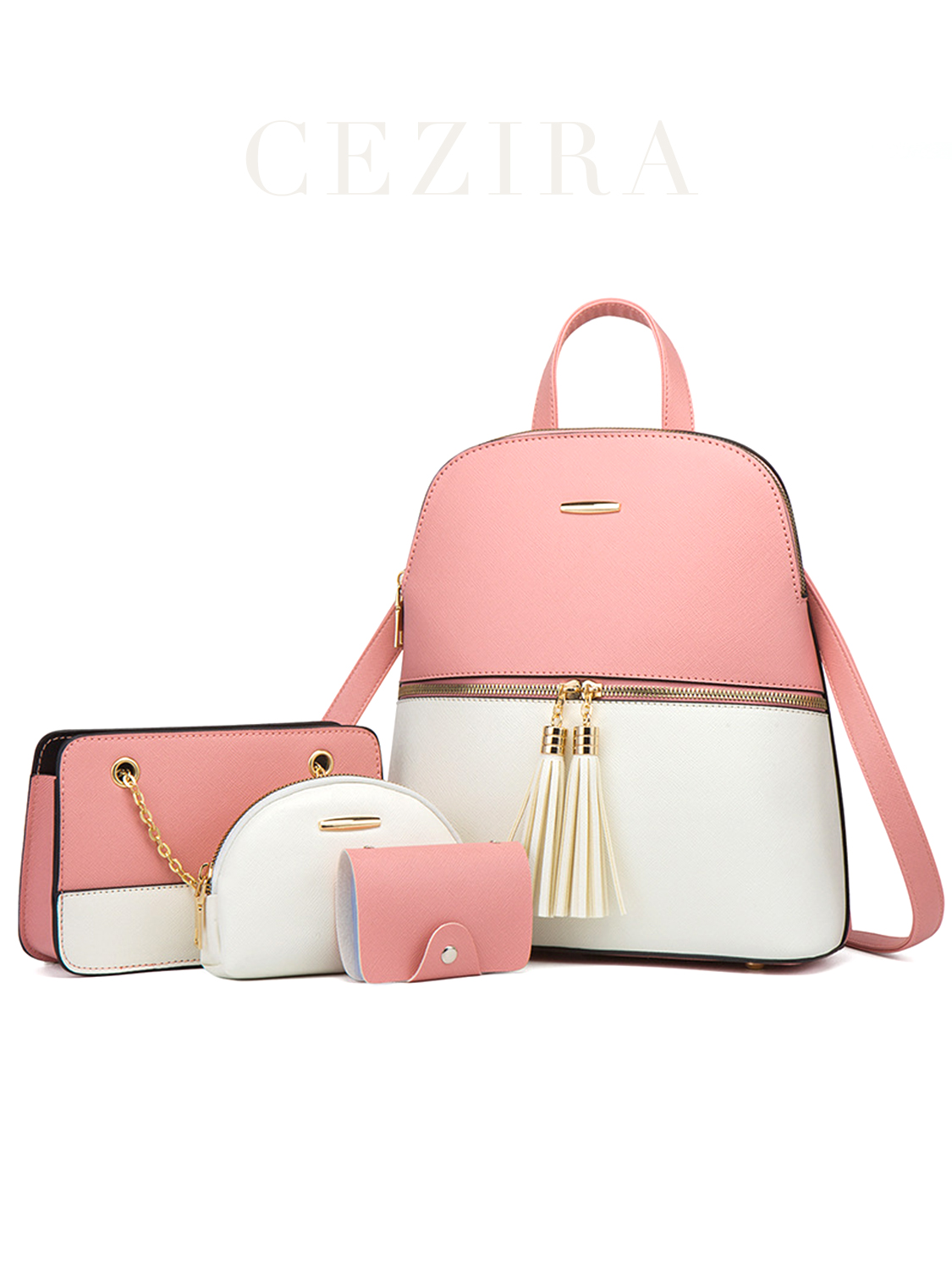 Interior Design Women - 4-częściowy zestaw torebek damskich Fashion Design