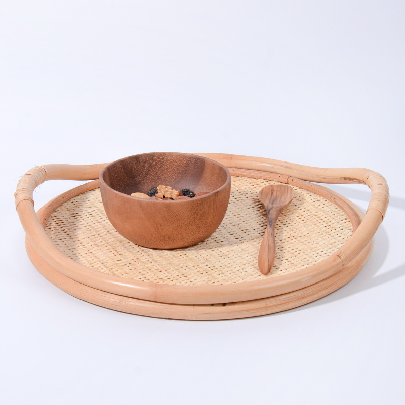 Taca z naturalnego rattanu, oz – Rattan Tray Handle recenzja i cena