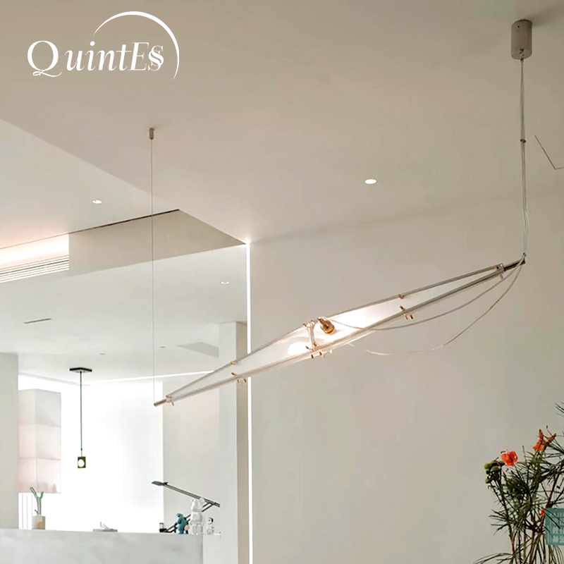 Szklany żyrandol LED, minimali – Interior Design Years Of Study recenzja i cena