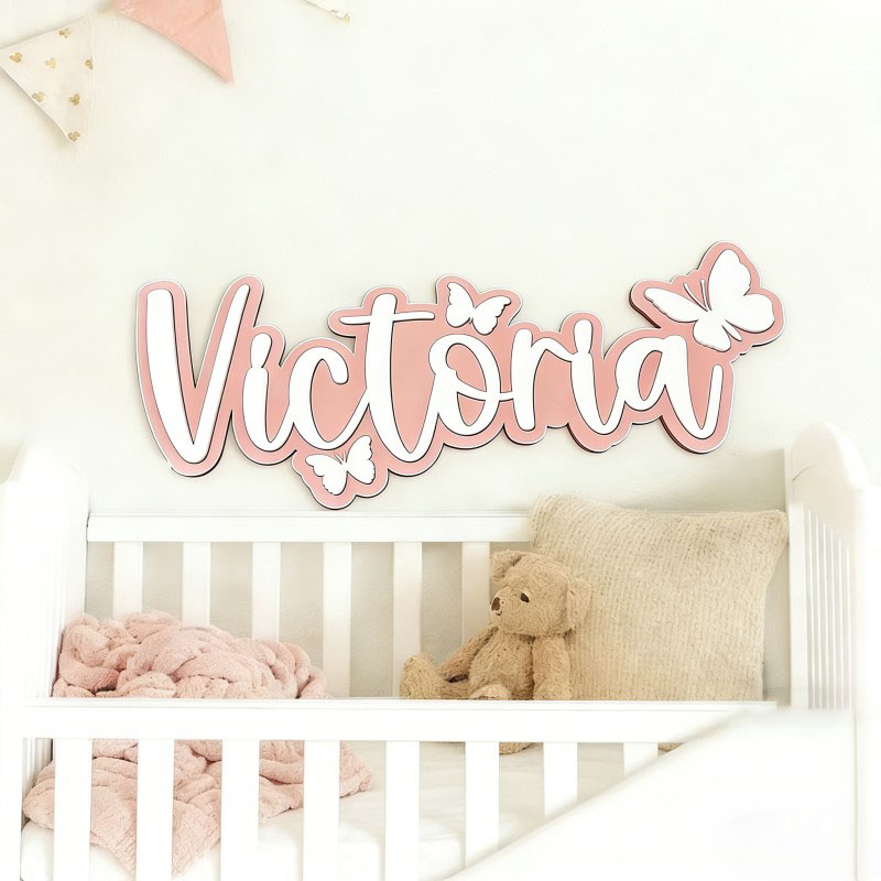 1 szt. Personalizowana drewnia – Interior Design Names recenzja i cena