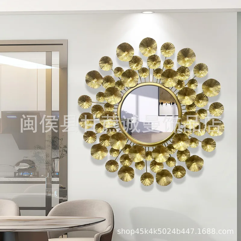 Lustro ścienne w europejskim s – Interior Design Luxury Living Room recenzja i cena