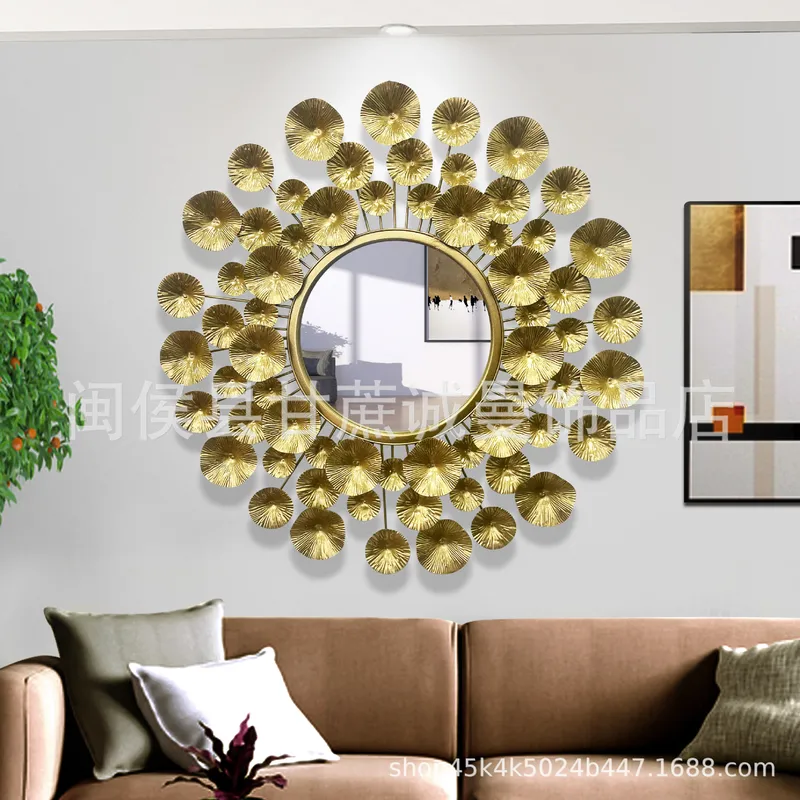 Lustro ścienne w europejskim s – Interior Design Luxury Living Room recenzja i cena