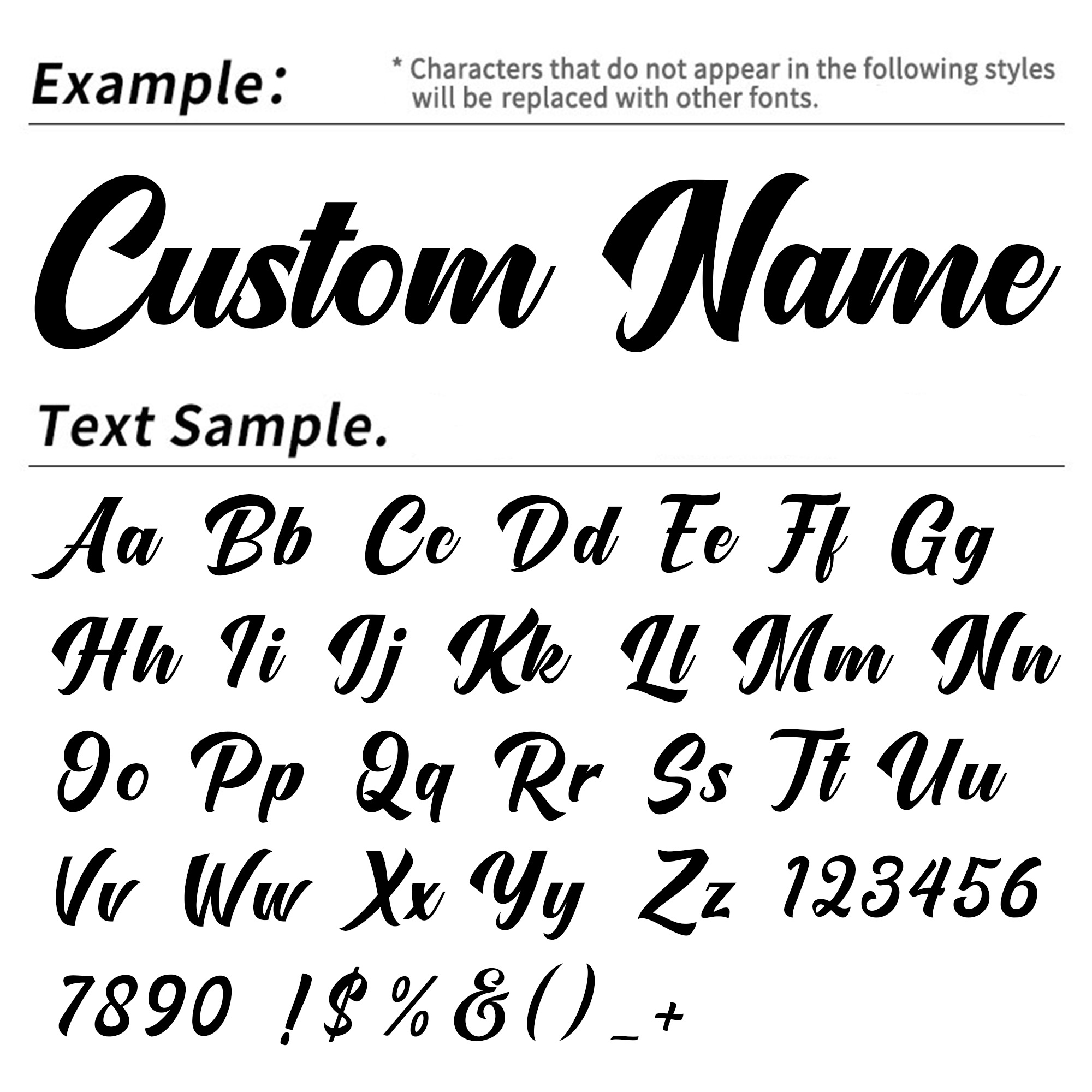 3 szt. Personalizowane naklejk – Interior Design Names recenzja i cena
