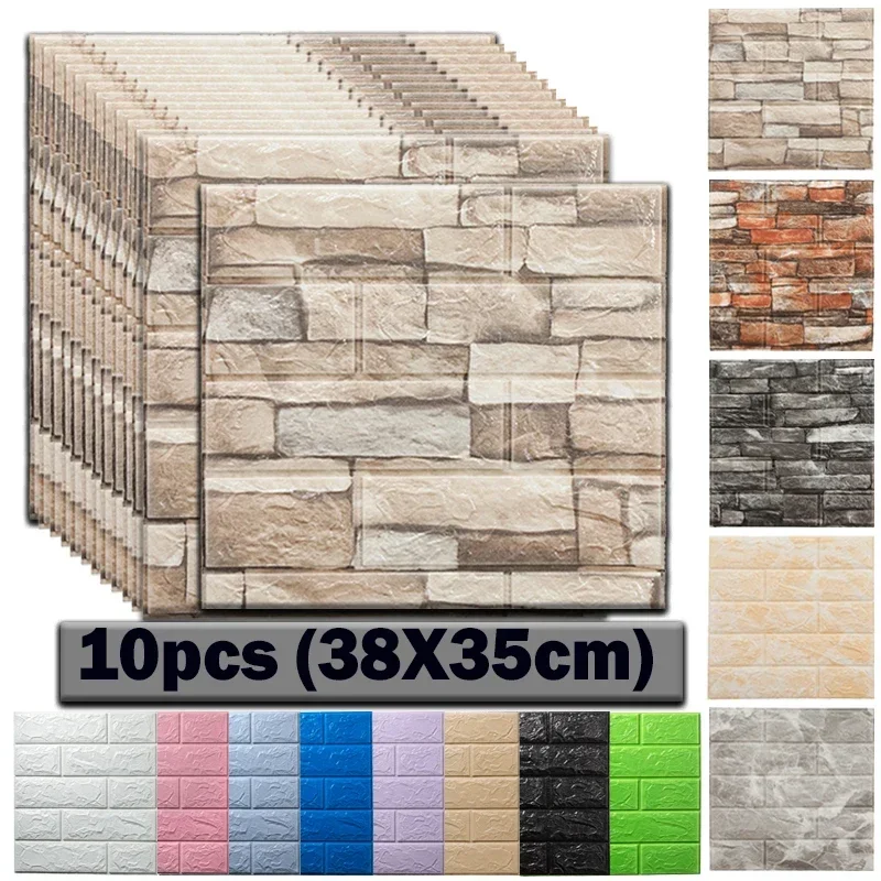 Samoprzylepne trójwymiarowe pa – Interior Design Living Room And Kitchen recenzja i cena