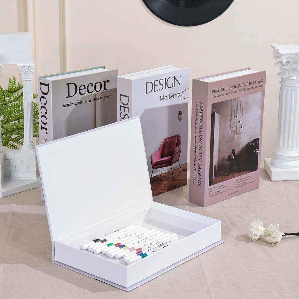 Minimalizm Fałszywe książki Wy – Interior Design Luxury Living Room recenzja i cena