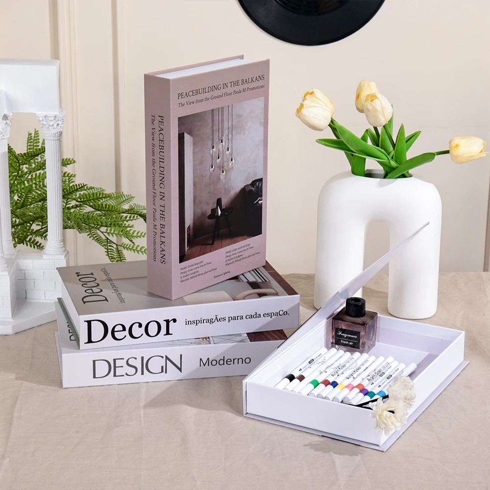 Minimalizm Fałszywe książki Wy – Interior Design Luxury Living Room recenzja i cena