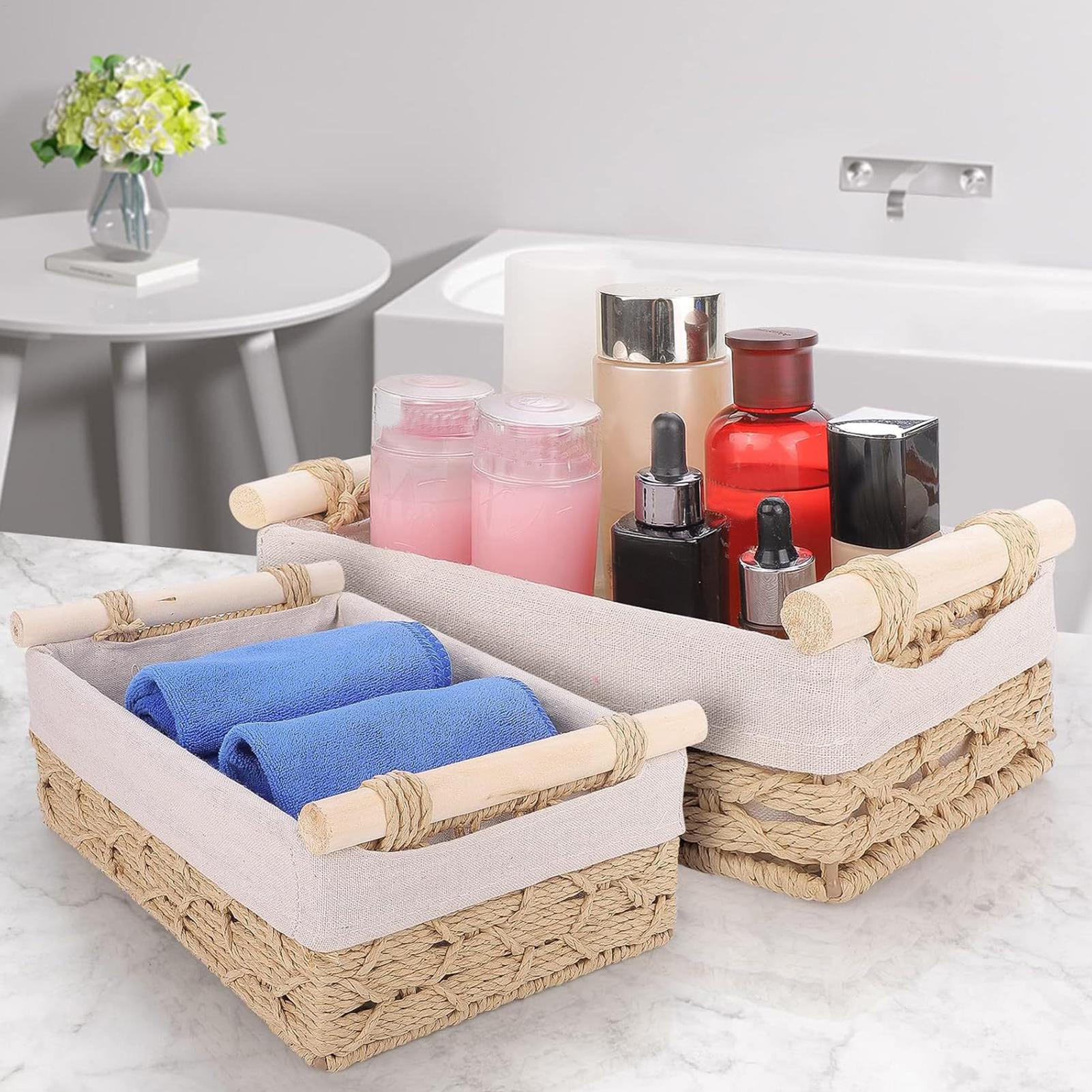 Kosz do przechowywania z uchwy – Rattan Tray Handle recenzja i cena
