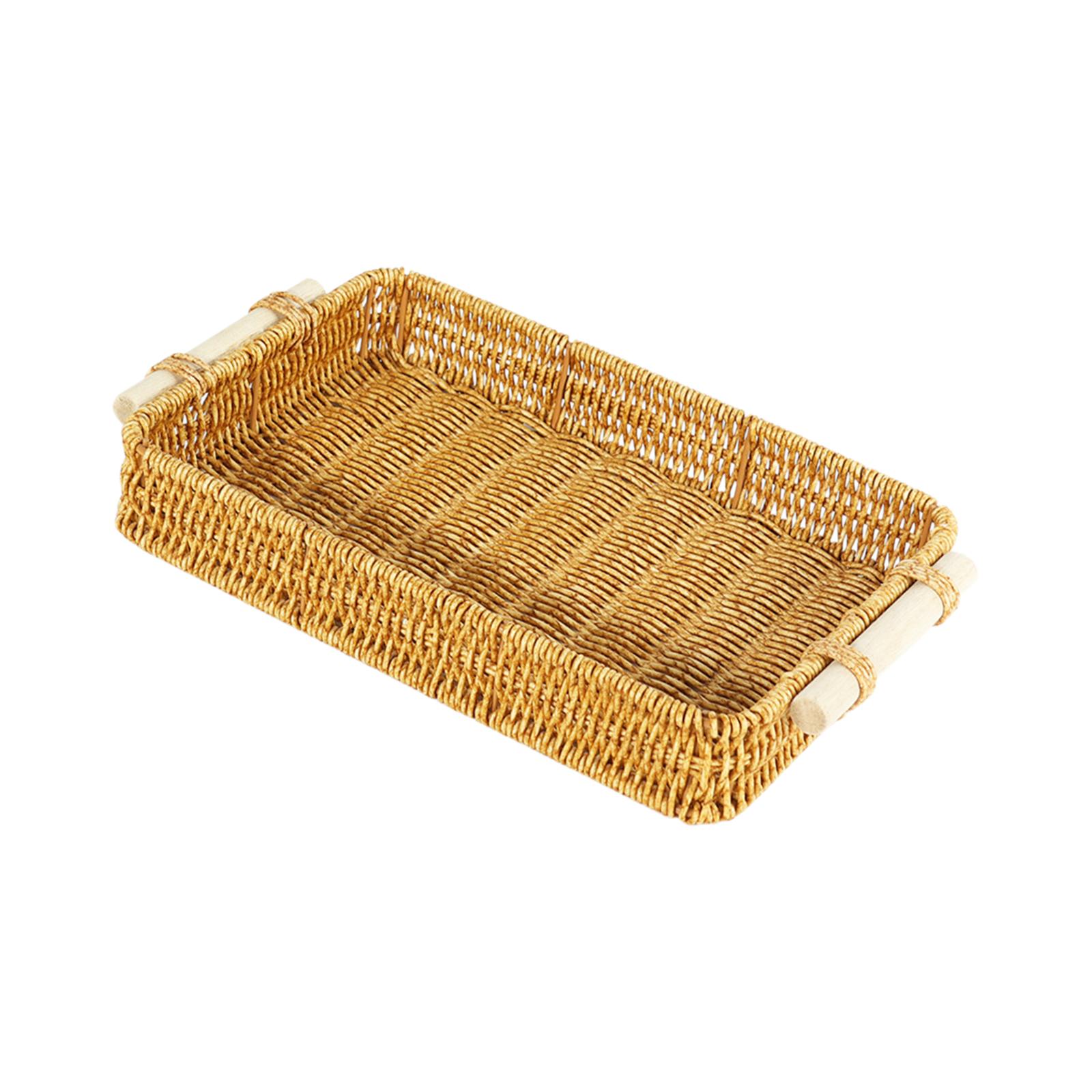 Imitacja rattanowego kosza z u – Rattan Tray Handle recenzja i cena