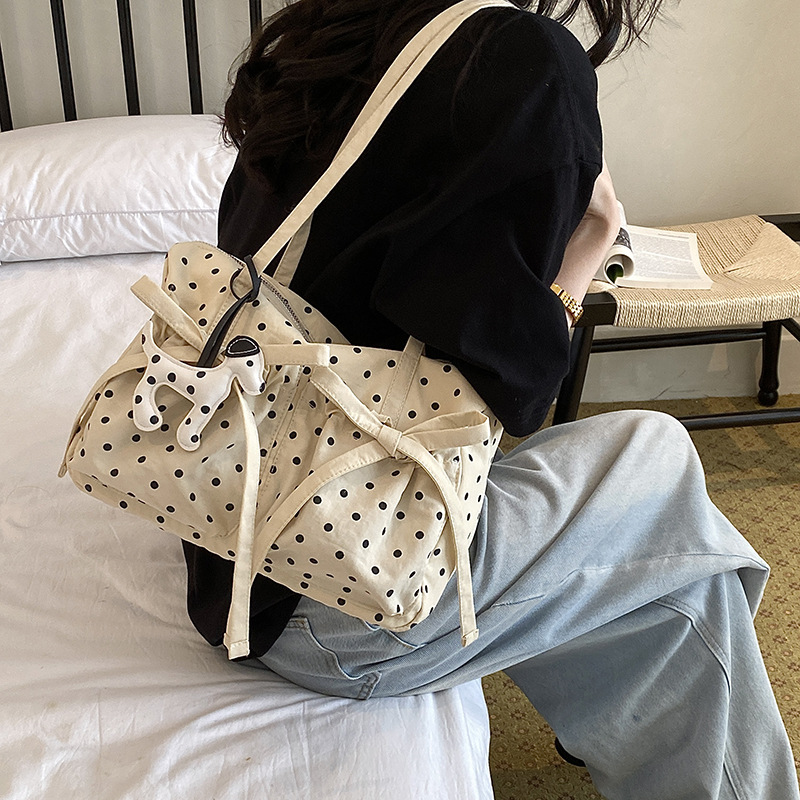 Nowa Modna Torba Tote w Kropki – Interior Design Women recenzja i cena