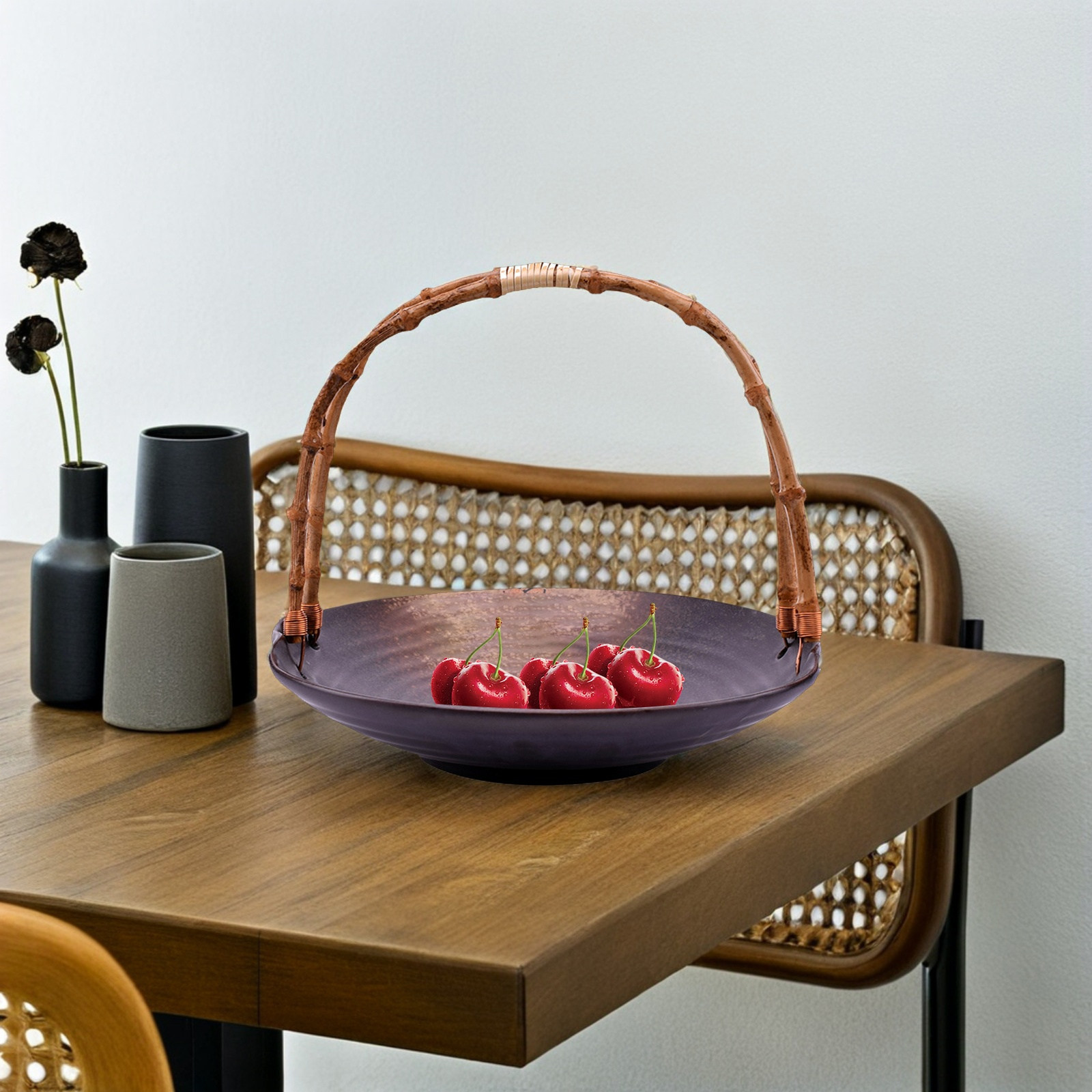 Uchwyt do tacy z rattanu i wik – Rattan Tray Handle recenzja i cena