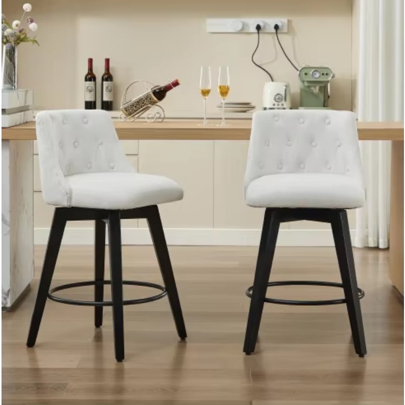Nowoczesny stołek barowy z tka – Interior Design Living Room And Kitchen recenzja i cena